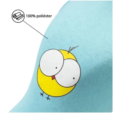 Regata Pintinho Azul Fabrica Pet poliester